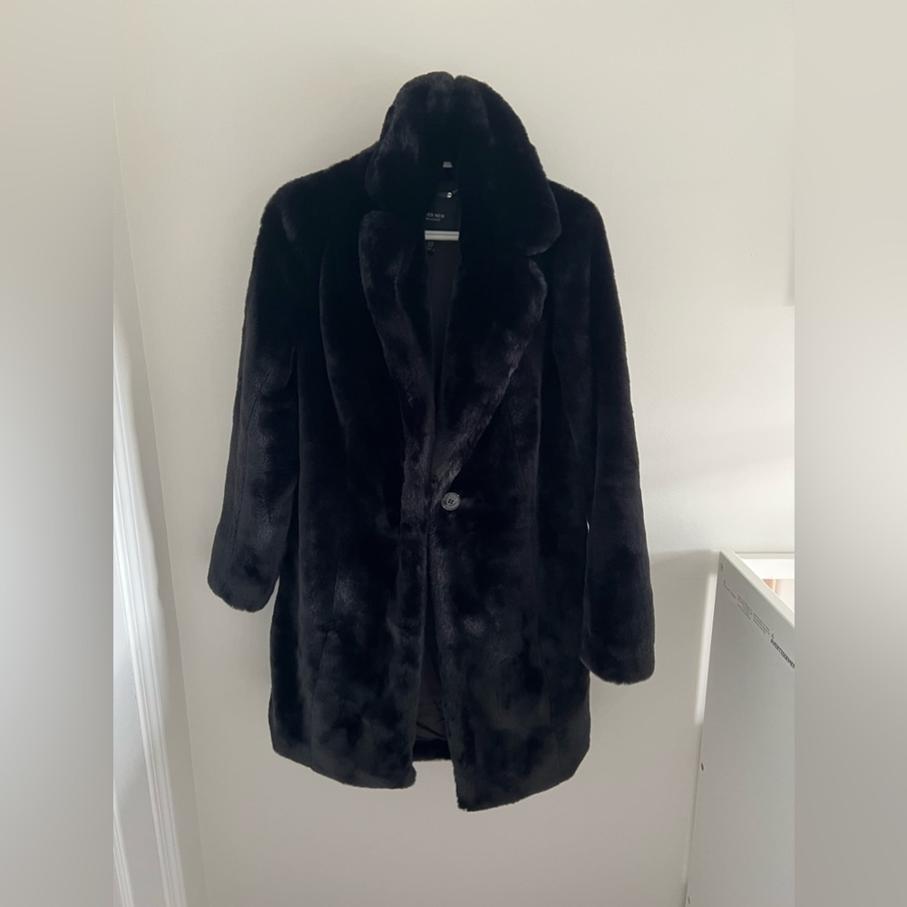 Ever New Alexis Faux Fur Coat